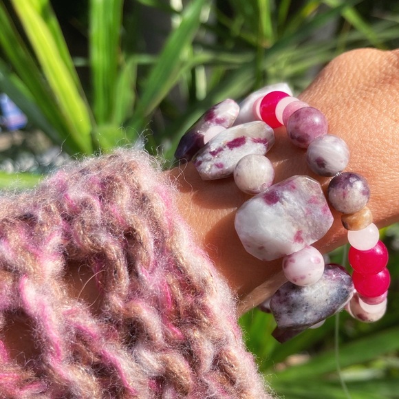 Pink Tourmaline Bracelet - Picture 6 of 8